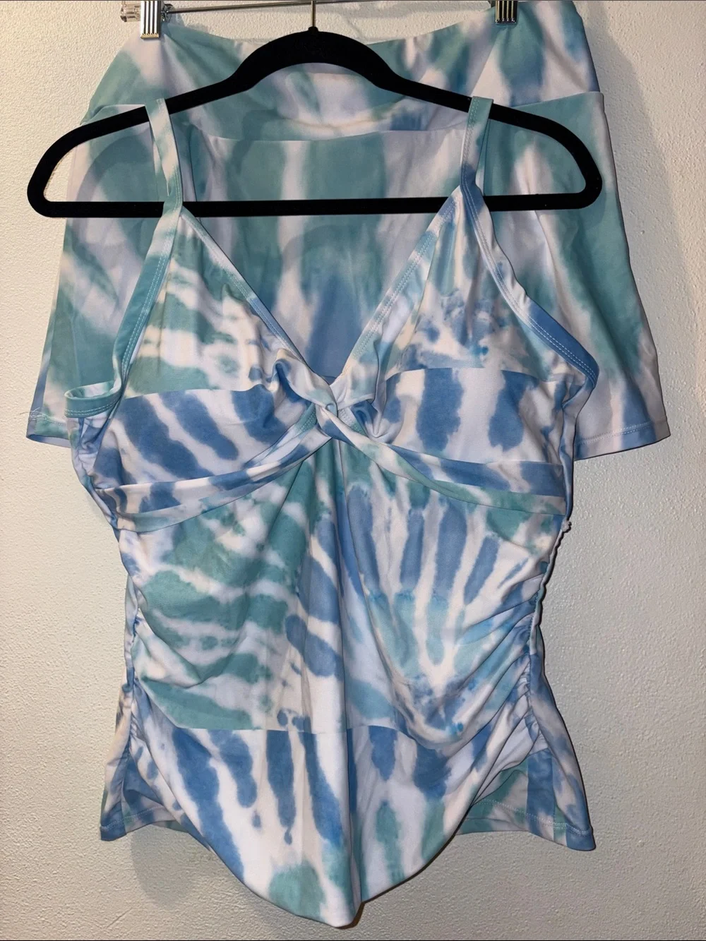 Tie-Dye Blue & Seafoam Two-Piece Set